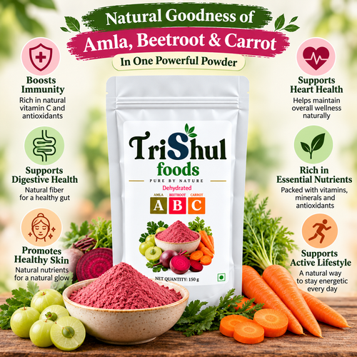 ABC Health Powder – Amla, Beetroot & Carrot Blend