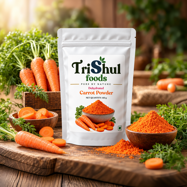 Carrot Powder – Pure Dehydrated Carrot Powder